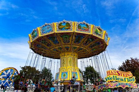 Year market colorful carnies