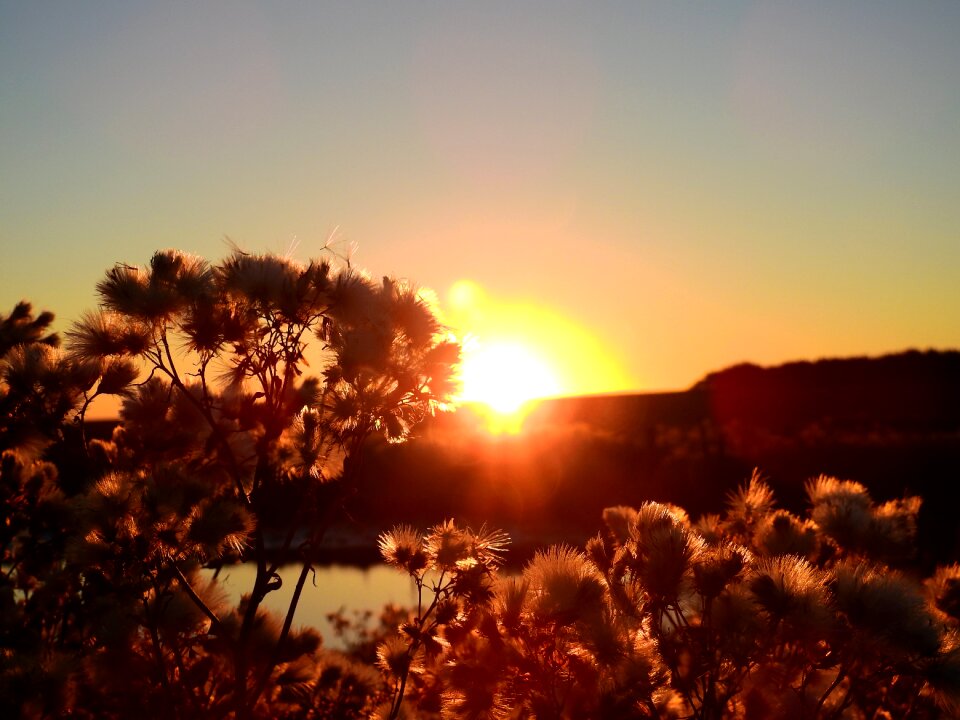 Netherlands background abendstimmung