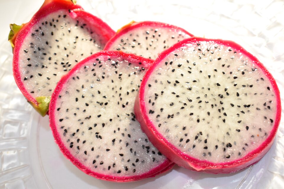 Tropical pink skin white inside