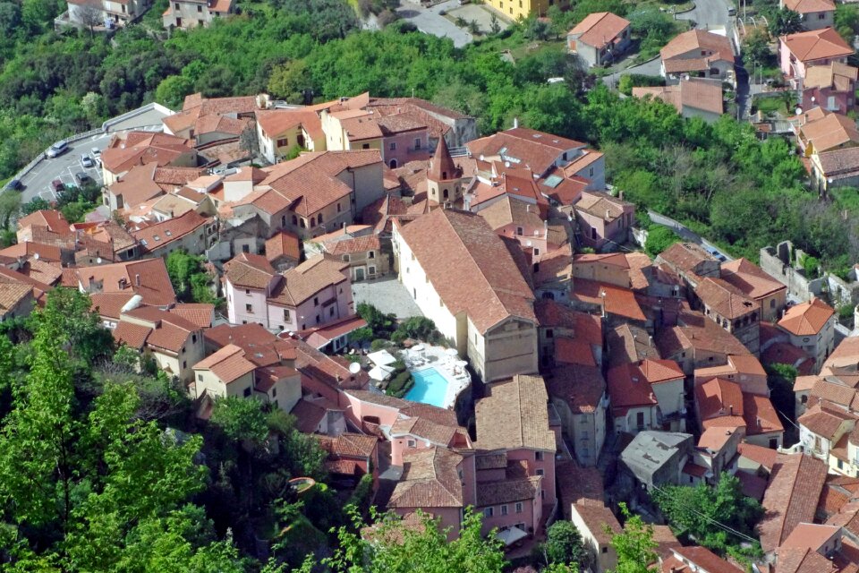 Village historical centre borgo