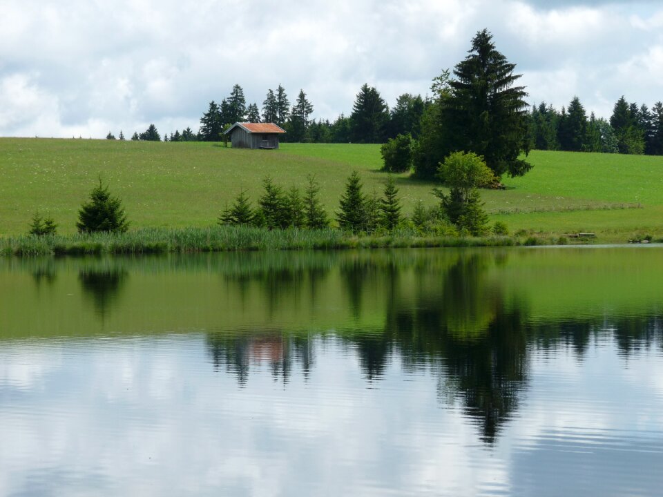 Waters lake landscape