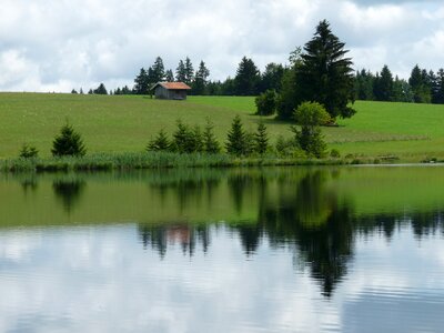 Waters lake landscape