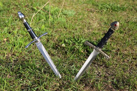 Dagger blade middle ages photo