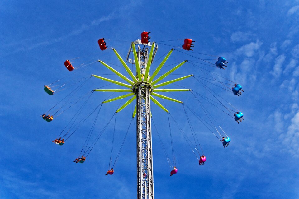 Year market colorful carnies