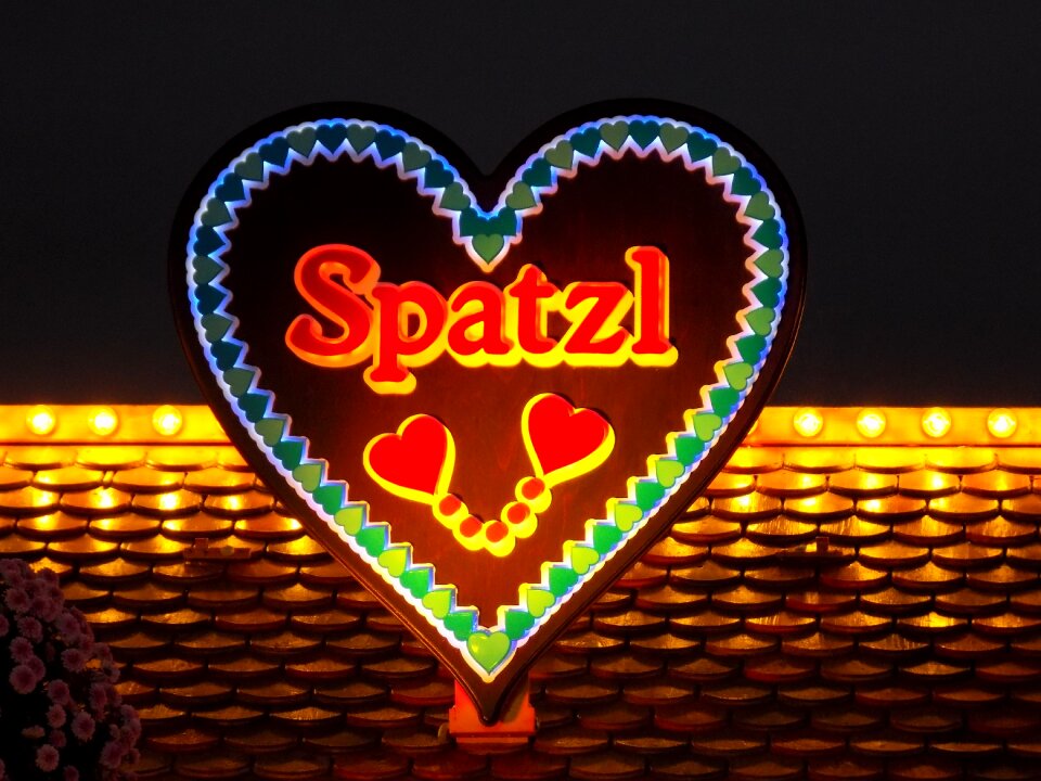 Colorful lights love
