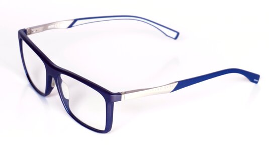 White background glasses optics