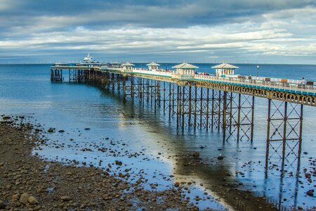 Low tide more llandudno