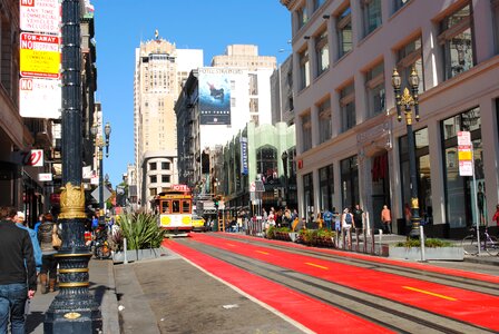 Street red road