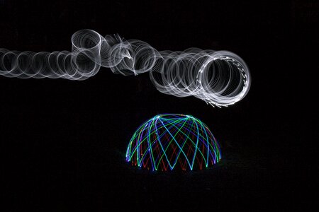 Night projection lighting