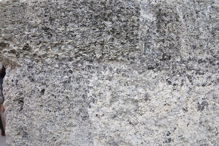 Grey stone wall texture photo