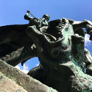 Weimar knight monument