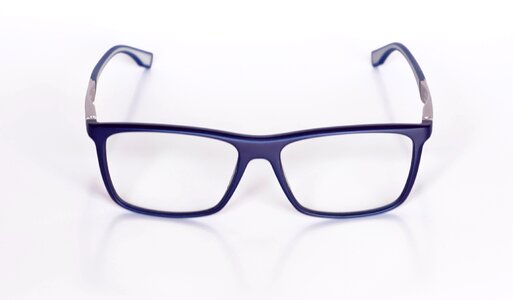 White background glasses optics