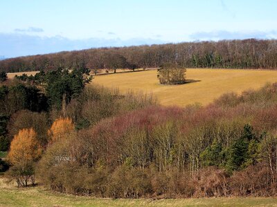 Landscape countryside fall photo