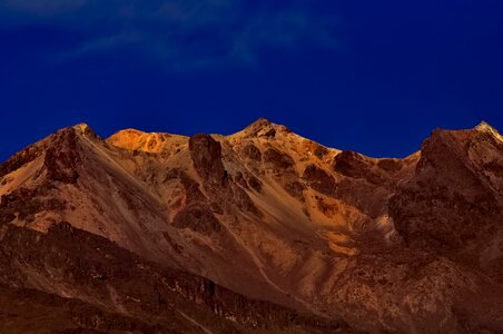 Nature mountaineering mountain landscape photo