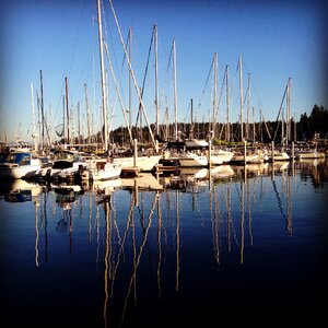 Puget sound water summer photo