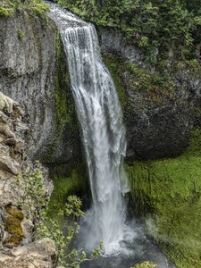 Mountain lake travel scenery