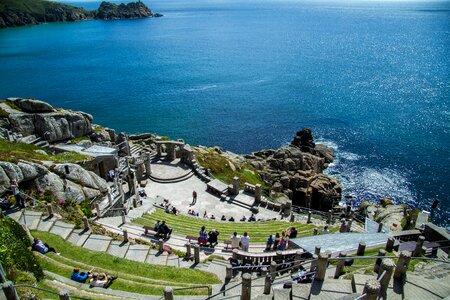 Minack theater cornwall south gland