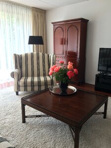 Living room flowers classic photo