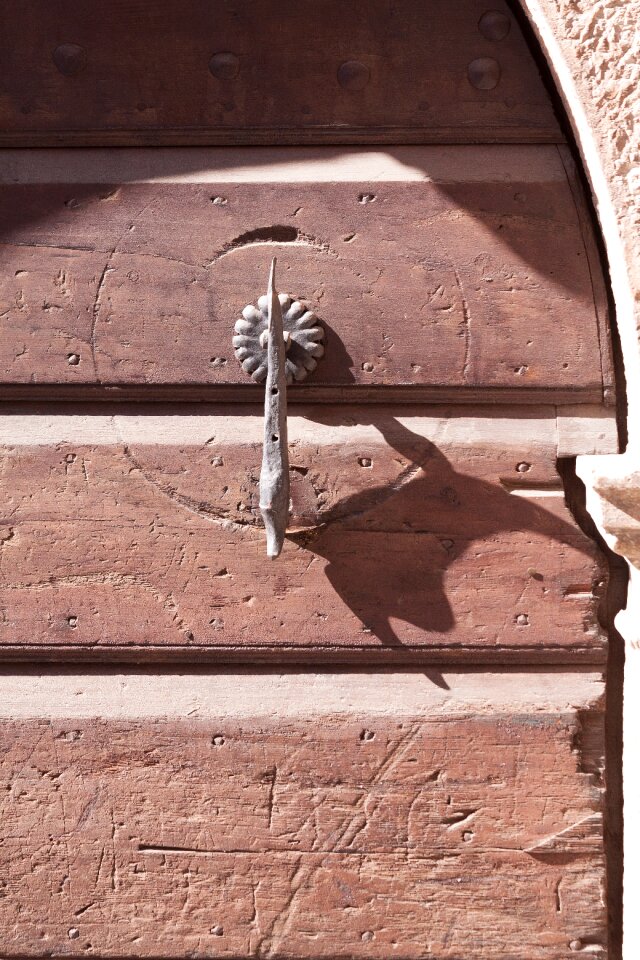 Door wood metal