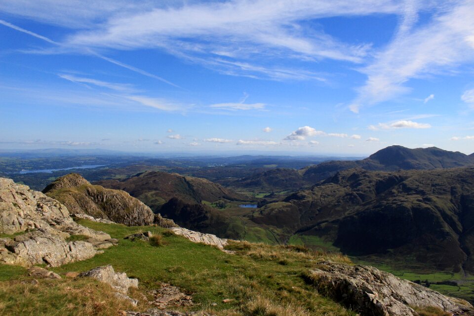 Cumbria scenic land photo