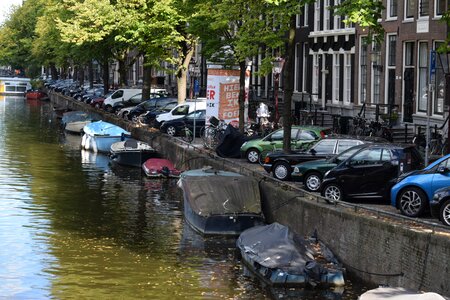 Amsterdam channels water