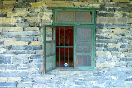 Ancient wall canbi windows