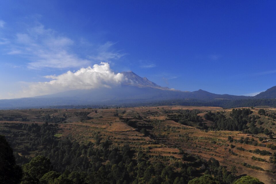 Nature mountain volcano