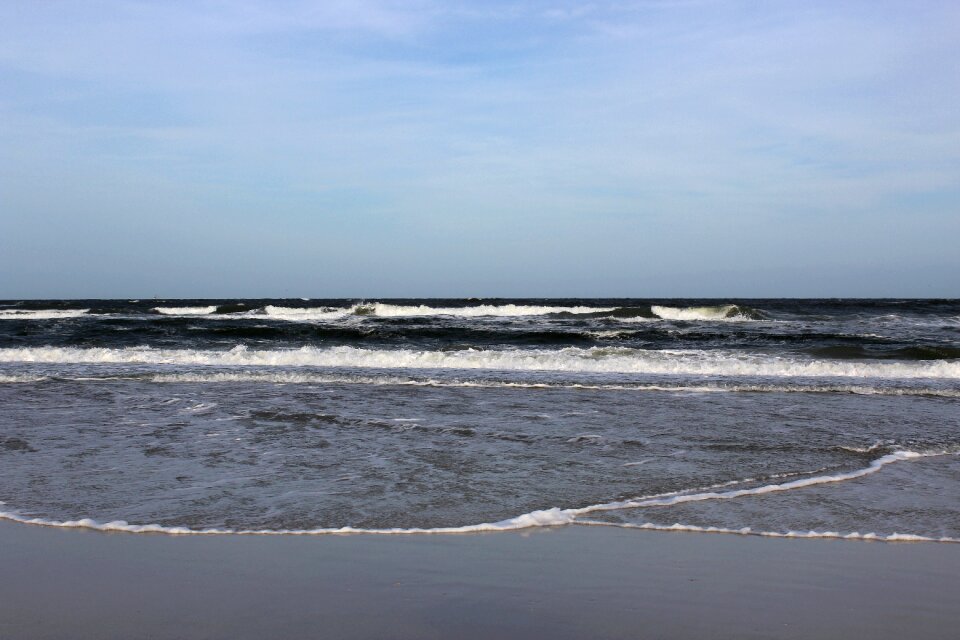 Outdoors sea water