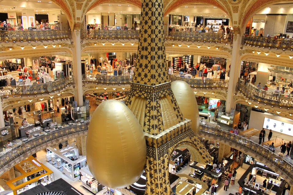 Department store paris gallery