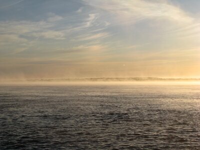 Dawn summer beach photo