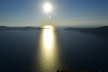 Eventide landscape nature
