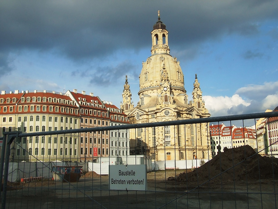 Frauenkirche dresden site