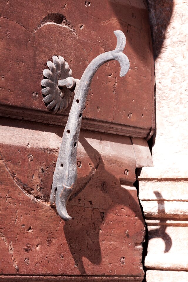 Door wood metal