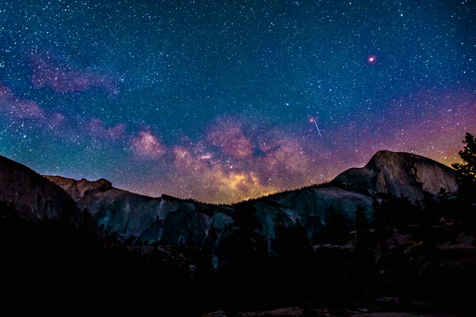 Universe night sky