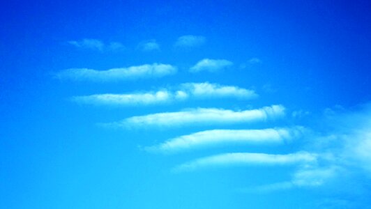 Light cloud blue photo