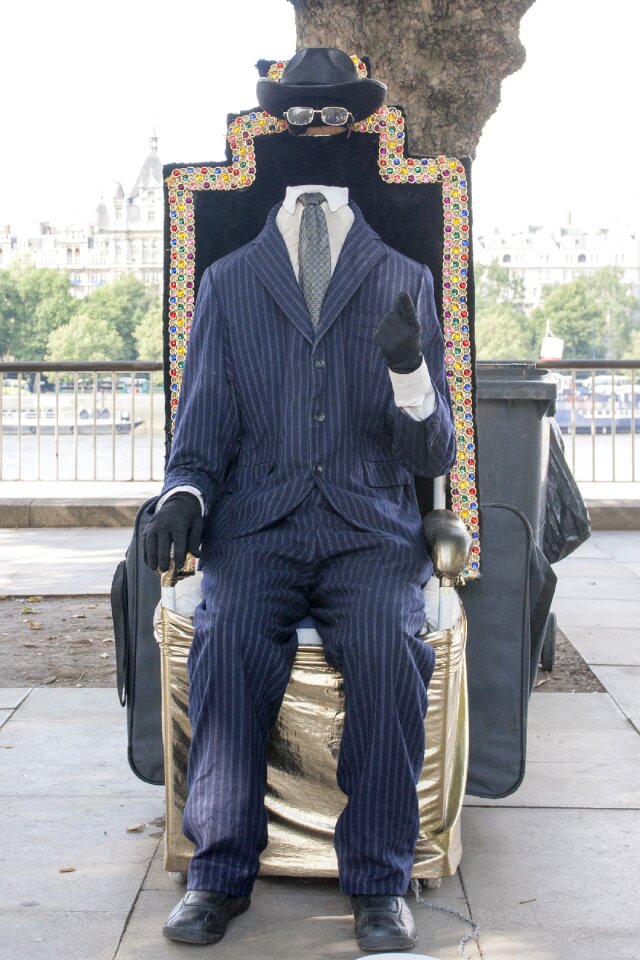 Thames embankment sunday invisible man