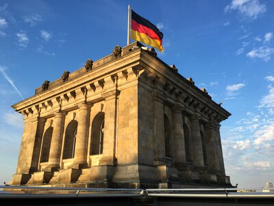 Germany architecture flag