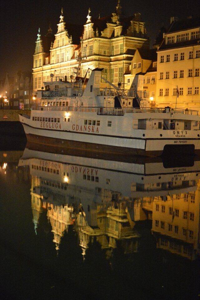 The ship channel reflection