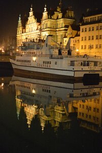 The ship channel reflection