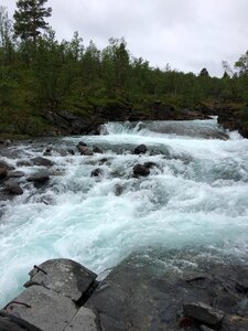 Mountain rapids water courses river photo