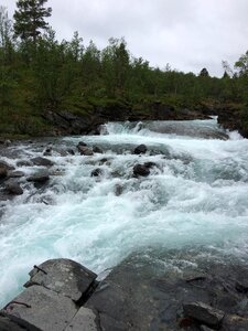 Mountain rapids water courses river