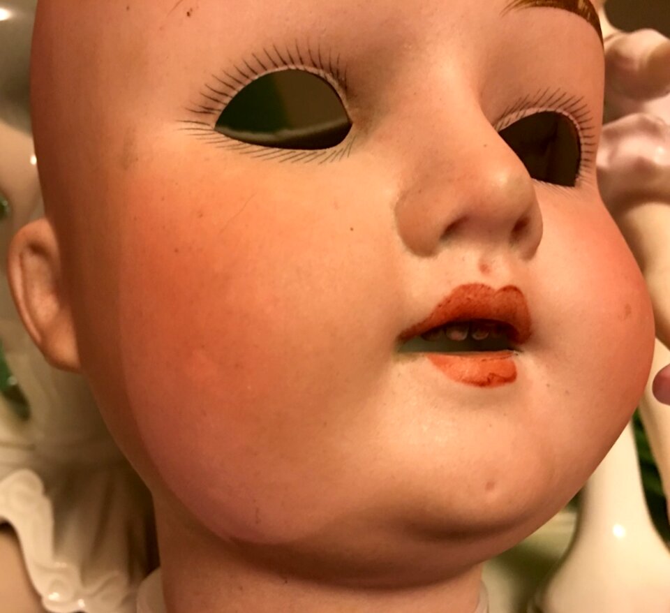 Vintage handpainted toy