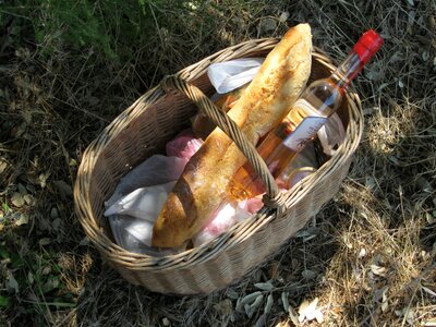 Food outdoor basket