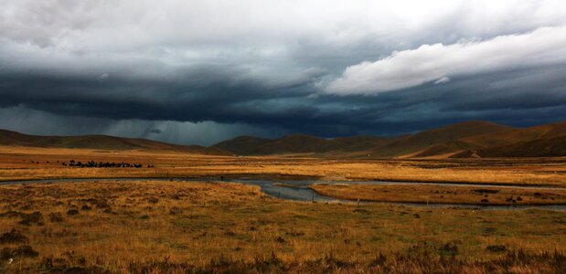 Prairie ppt backgrounds sense of space