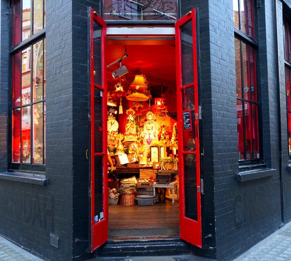 Open house doorway