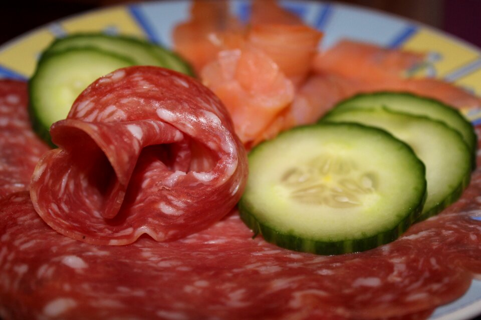 Cucumber food sausage