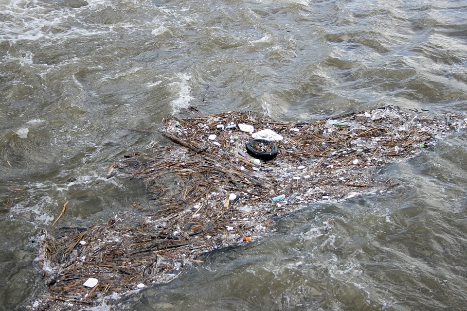 Dirt waste pollution