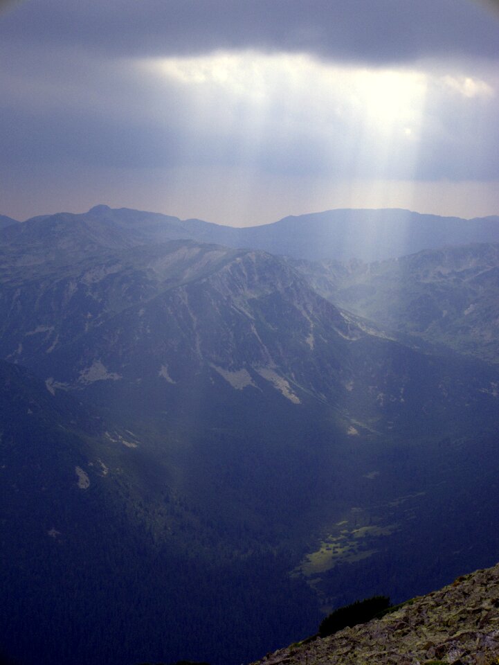 Clouds shadows light