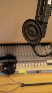 Podcast recording studio public broadcasting