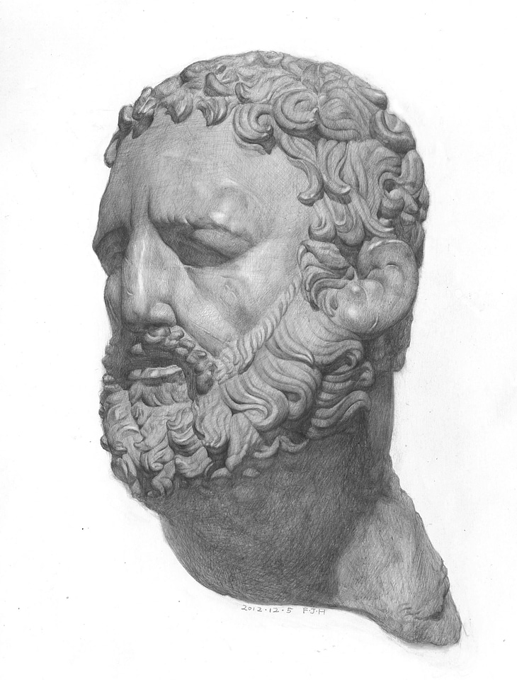 Character sketch pencil